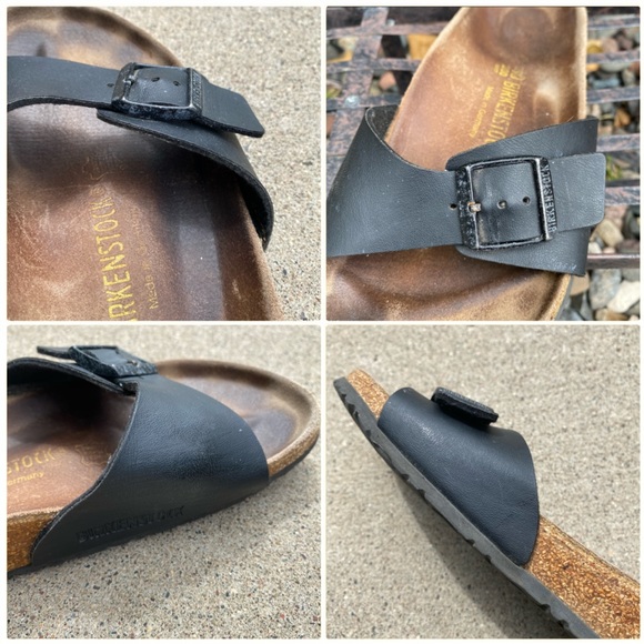 Birkenstock Madrid Black Sandals - Picture 8 of 12